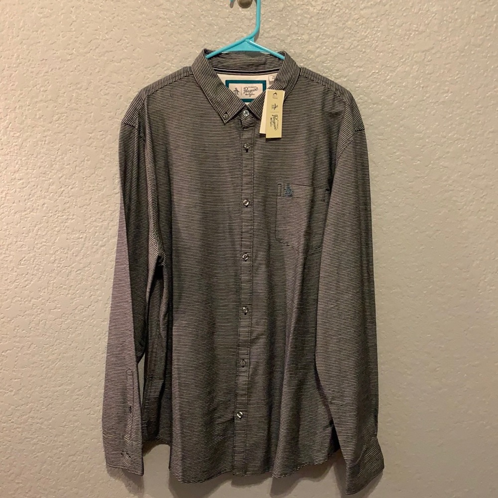 Men’s Penguin Dress Shirt - XXL